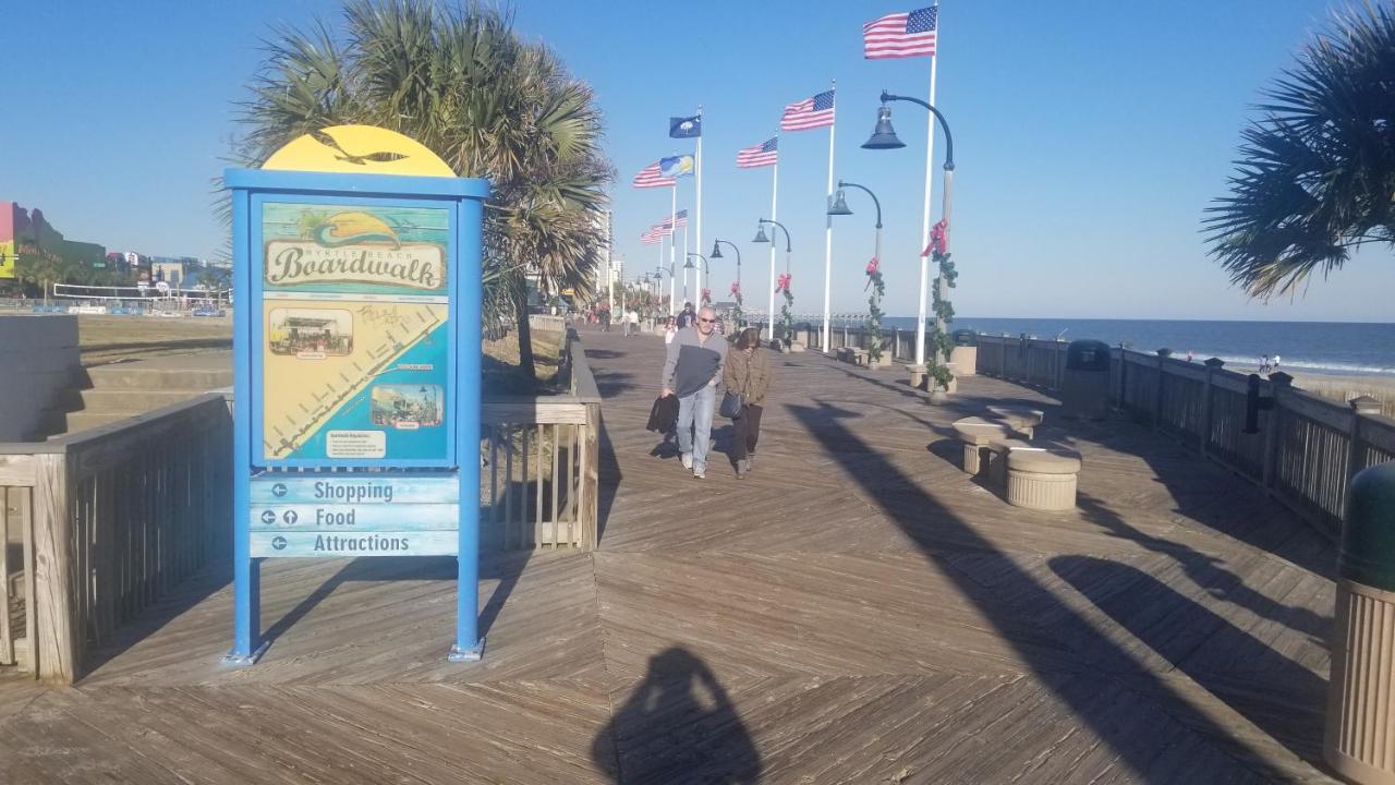Charming Condo 2Min Walk From The Famous Boardwalk Myrtle Beach Kültér fotó